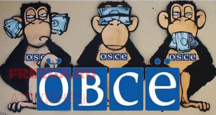 ВСУ обстреляли OSCE