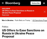 Перешедшие под контроль России земли останутся за Путиным — Bloomberg